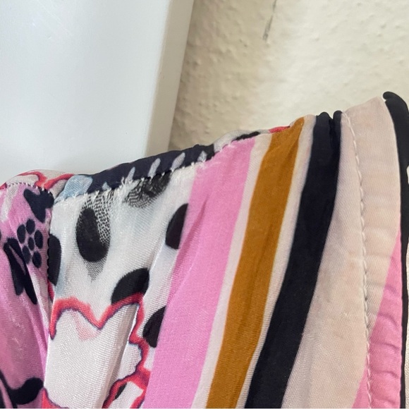 Anthropologie Ruffled Patchwork Midi Dress - Picture 6 of 7